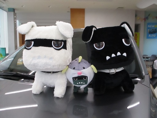 デリ丸。白黒ぬいぐるみプレゼントキャンペーン実施中 | 下関三菱  